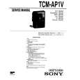 SONY TCM-AP1V Service Manual cover photo