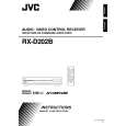 JVC RX-D202B Owner's Manual cover photo