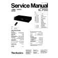 TECHNICS SL-P350 Service Manual cover photo