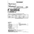 PIONEER F-303RDS Service Manual cover photo