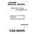 ALPINE CDA-9835R Service Manual cover photo