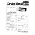 TECHNICS SU3500 Service Manual cover photo