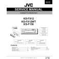 JVC KSFX12 Service Manual cover photo