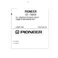 PIONEER CX100A Service Manual cover photo