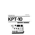 KENWOOD KPT-10 Service Manual cover photo