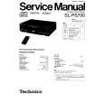 TECHNICS SL-PS700 Service Manual cover photo