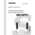 TOSHIBA MD14F51 Service Manual cover photo