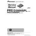 PIONEER PRS-D3000SPL/XH/EW Service Manual cover photo