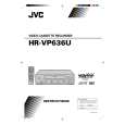 JVC HR-VP636U Owner's Manual cover photo