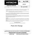 HITACHI 43GX01B Owner's Manual cover photo
