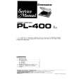 PIONEER PL-400X Service Manual cover photo