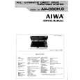 AIWA AP-D80 H/G Service Manual cover photo