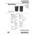 SONY SSMS5 Service Manual cover photo