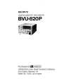 SONY BVU820P Owner's Manual cover photo