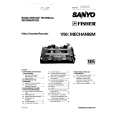 SANYO MECHANIZM V95I Service Manual cover photo