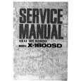 AKAI X-1800SD Service Manual cover photo