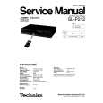TECHNICS SL-P212 Service Manual cover photo
