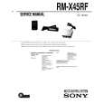 SONY RM-X45RF Service Manual cover photo