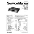 TECHNICS SA515/K Service Manual cover photo