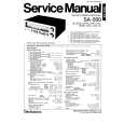 TECHNICS SA500 Service Manual cover photo