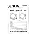 DENON DP-DJ150 Service Manual cover photo