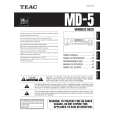 TEAC MD-5 Owner's Manual cover photo