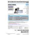 SONY DCRHC39E Service Manual cover photo