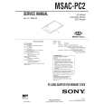 SONY MSAC-PC2 Service Manual cover photo