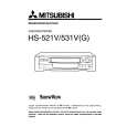 MITSUBISHI HS-521V Owner's Manual cover photo