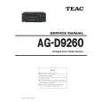 TEAC AG-D9260 Service Manual cover photo
