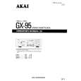 AKAI GX-95 Owner's Manual cover photo