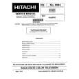 HITACHI HL00761 CHASSIS Service Manual cover photo