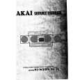 AKAI PJW30FS/FU/L Service Manual cover photo