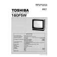 TOSHIBA 163F5WZ Service Manual cover photo