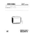 SONY KVW2813B Service Manual cover photo