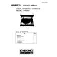 ONKYO CP-1011F Service Manual cover photo