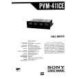 SONY PVM-411CE Service Manual cover photo