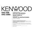 KENWOOD KRC508S Owner's Manual cover photo