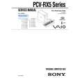 SONY PCVRX5 Service Manual cover photo