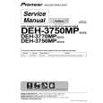 PIONEER DEH-3750MP Service Manual cover photo