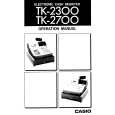 CASIO TK2300 Owner's Manual cover photo