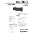 SONY SCDC555ES Service Manual cover photo