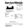 TECHNICS SHCH550 Service Manual cover photo