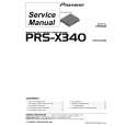 PIONEER PRS-X340/XH/EW Service Manual cover photo