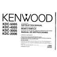 KENWOOD KDC2006 Owner's Manual cover photo