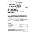 PIONEER XRP66CV Service Manual cover photo