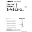 PIONEER S-VSL6-2/XCN Service Manual cover photo