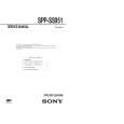 SONY SPPSS951 Service Manual cover photo