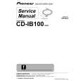 PIONEER CD-IB100/XM/E Service Manual cover photo