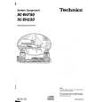 TECHNICS SCEH550 Owner's Manual cover photo